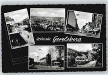 58285 W5820 Gevelsberg - Spaekasse, Nirgenaplatz, Mittelstrasse, Deutsche Jugendherberge