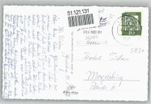 58285 W5820 Gevelsberg - Spaekasse, Nirgenaplatz, Mittelstrasse, Deutsche Jugendherberge