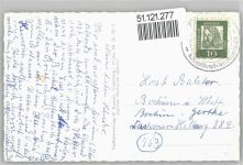 87534 W8974 Aach i Allgäu - Totalansicht mit Kirche, Berg Säntis