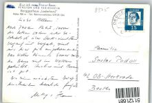 94239 W8375 Ruhmannsfelden - Winter-Karte Pension und Ferienheim Berggasthaus Loderhard