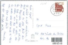 94556 W8351 Neuschönau - Totalansicht, Kirche, Luisengipfel