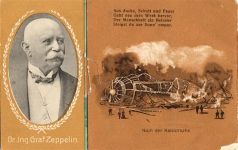 Zeppelin Zeppelin, F. Graf von 3D AK