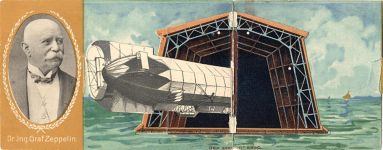 Zeppelin Zeppelin, F. Graf von 3D AK
