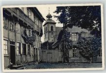 38315 W3342 Hornburg , Kr Wolfenbüttel - Kirche, Marktplatz