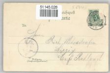 07806 O6710 Neustadt an der Orla Lithographie Bahnhofstrasse , Kriegerdenkmal