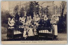 24848 W2382 Kropp b Schleswig - Kropper Kinderarbeit, Gruppe