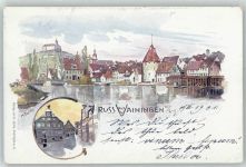 71665 W7143 Vaihingen an der Enz - Zeichnung Panorama