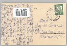 32609 W4971 Hüllhorst - Kirche, Kurhaus, Kriegerdenkmal, Amt