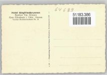 64385 W6149 Ellenbach , Odenw - Hotel Siegfriedbrunnen