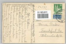 34593 W3589 Wallenstein , Hess - Forstamt, Burg Wallenstein, Gastwirtschaft Schmidt