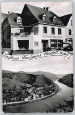 56332 W5401 Oberfell , Mosel - Gasthaus, Bäckerei Moselgruß