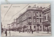 Miskolc - Straßenansicht mit Grand-Hotel