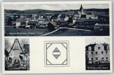94269 W8371 Rinchnach - Kriegerdenkmal , Handlung Albert Dengler