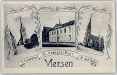 41747 W4060 Viersen - St. Remigius-Kirche, St. Remigius Haus, St. Josef-Kirche