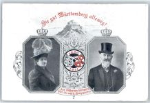 Silberne Hochzeit , Passepartout Adel Württemberg
