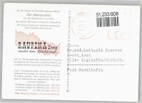 Der Hahnenschrei Motiv Indien Künstlerkarte