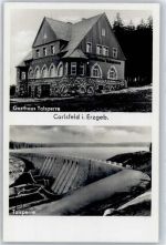 08309 O9404 Carlsfeld , Erzgeb - Gasthaus Talsperre, Talsperre