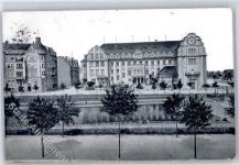 Glogau Glogow - Anlagen mit Realschule