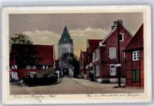 59302 W4740 Stromberg - Weg zur Kreuzkirche mit Burgtor