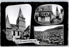 63936 W8762 Schneeberg , Unterfr - Probe-AK, Teilansichten