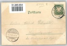 97475 W8729 Zeil Lithographie 1902 Lourdes Kapelle