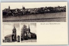 97852 W6981 Schollbrunn , Spessart - Kirche