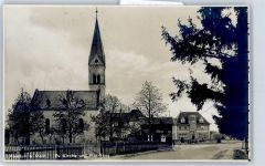 97437 W8728 Haßfurt - Ev. Kirche und Pfarrhaus