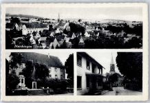 74747 W6963 Merchingen , Baden - Kirche