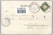 67316 W6719 Altleiningen Lithographie Berge der Pfalz