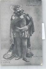 Paris Mephisto, Kabaret Teufel Foto AK