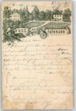 W7513 Stutensee Vorläufer 1896 Lithographie