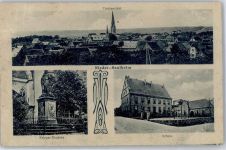55291 W6501 Nieder-Saulheim - Schule Kriegerdenkmal