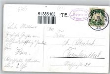 67098 W6706 Wachenheim an der Weinstraße 1909 Lithographie Forst und Waldhaus Rotsteig