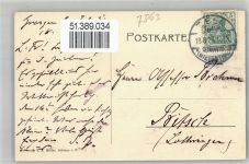 79669 W7863 Gresgen 1909 - Gasthaus Pension zum Löwen