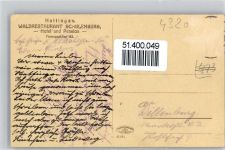 45525 W4320 Hattingen , Ruhr - Gasthaus Hotel Pension Schulenburg