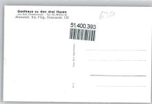 61130 W6361 Ilbenstadt , Hess - Gasthaus zu den drei Hasen