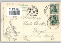 75328 W7542 Langenbrand , Württ 1906 - Aussichtsturm Postkutsche