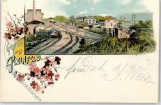 91785 W8835 Pleinfeld 1900 Lithographie