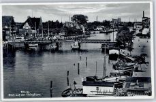 Elbing Elblag 1935 - Hafen