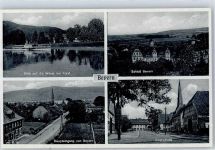 37639 W3454 Bevern , Kr Holzminden - Schloss Bevern Kirchstrasse Weser