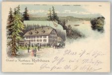 79865 W7821 Rothaus , Hochschwarzw 1900 - Kurhaus