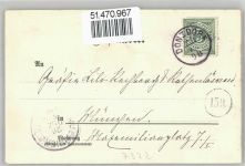 73072 W7322 Donzdorf 1898 Lithographie Scharfenschloss Kirche Marktplatz Rathaus Messelberg