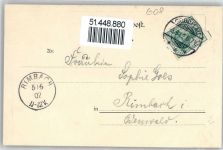 64560 W6086 Goddelau Künstlerkarte 1902 Gasthaus Hotel Clausius