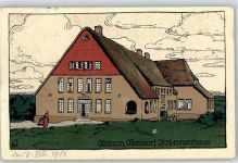 25946 W2278 Norddorf , Amrum Künstlersteindruck 1913