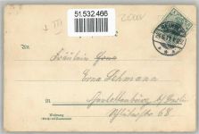 21465 W2057 Reinbek 1911 Lithographie / Künstlerkarte Gruß aus dem Sophien-Bad