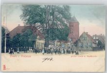 24211 W2308 Preetz , Holst - 1904 Grosse Linde Stadtkirche