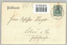01705 O8210 Potschappel Lithographie 1902 Pfarrhaus