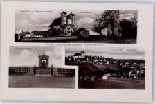 95689 W8591 Fuchsmühl - Gasthaus Lindner Schule Kriegerdenkmal Mariahilfberg