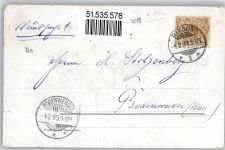 10115 W1000 Rixdorf Lithographie 1899 Kirche