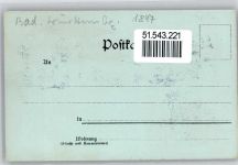 77767 W7604 Appenweier 1897 Lithographie Rathaus Kriegerdenkmal Bahnhof